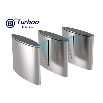 Drop Arm Flap Barrier Turnstile Security ระบบตรวจสอบตั๋วอัตโนมัติ