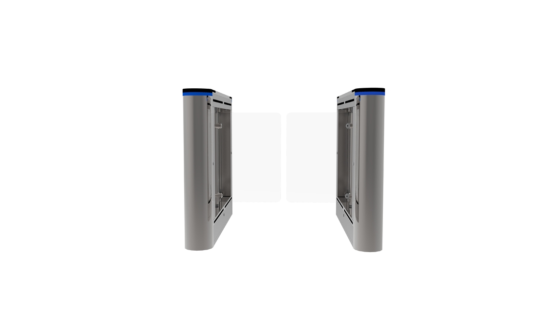 IC ID การจดจำใบหน้า ประตูหมุน speedgate ทางเข้า 35W 900mm