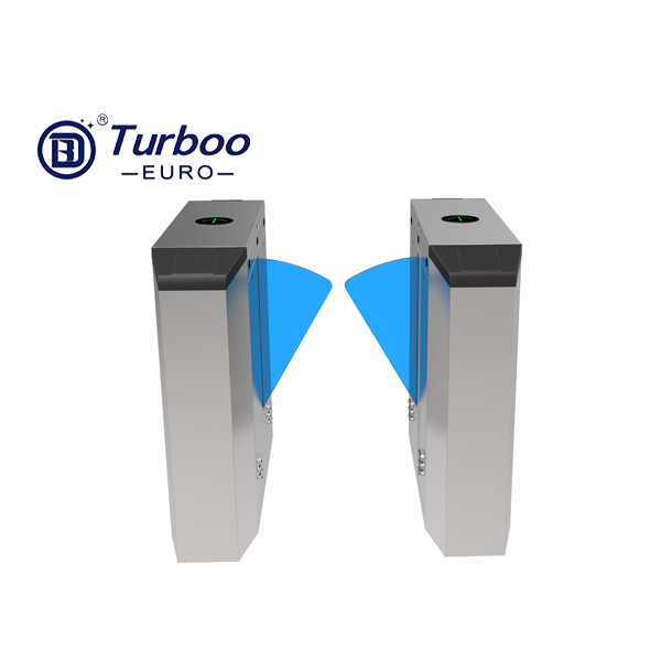 ประตูหมุนควบคุมการเข้าออก 220v 50HZ 304 เหล็กกล้าไร้สนิมสำหรับอพาร์ทเม้นท์