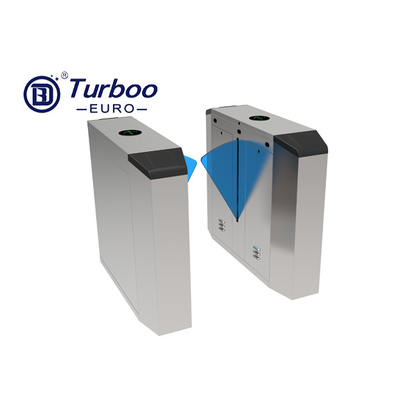 ประตูหมุนควบคุมการเข้าออก 220v 50HZ 304 เหล็กกล้าไร้สนิมสำหรับอพาร์ทเม้นท์